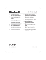 EINHELL CE-CP 18/180 Li E-Solo Manual de usuario