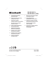 EINHELL Expert GE-CM 36/37 Li Manual de usuario