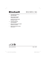 EINHELL Expert GE-LC 36/35 Li-Solo Manual de usuario