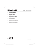 Einhell Classic TC-SR 18 Li BT Manual de usuario