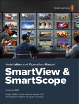 Blackmagic SmartView Monitoring  Manual de usuario
