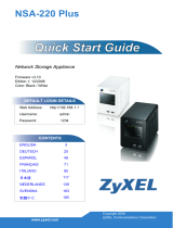 ZyXEL Communications NSA-220 Plus Guía de inicio rápido