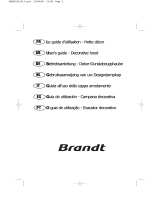 Groupe Brandt AD549XE1 El manual del propietario