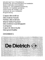 DeDietrich DHD498XE1 El manual del propietario
