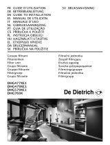 De Dietrich DHG780X El manual del propietario