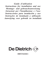 De Dietrich DHT316XE1 El manual del propietario