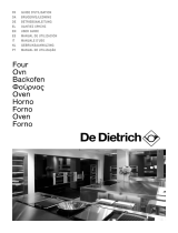 DeDietrich DME1188GX Manual de usuario