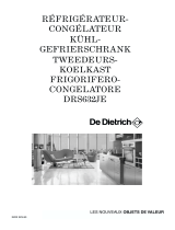 De Dietrich DRS632JE El manual del propietario