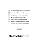 De Dietrich DWD629XE1 El manual del propietario
