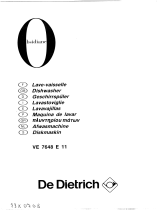 De Dietrich VE7648E1 El manual del propietario