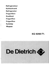 De Dietrich KG9266F4 El manual del propietario