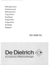 De Dietrich RG9295F1 El manual del propietario