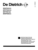 Groupe Brandt HN7935E1 El manual del propietario