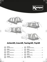 Dometic Kampa Action AIR, Cross AIR, Touring AIR, Trip AIR Instrucciones de operación