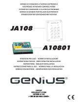 Genius JA108 A10801 Instrucciones de operación