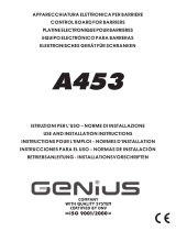 Genius A453 Instrucciones de operación