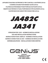 Genius JA341 JA482C Instrucciones de operación