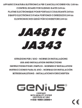 Genius JA343 JA481C Instrucciones de operación