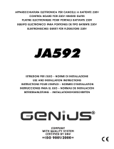 Genius JA592 Instrucciones de operación