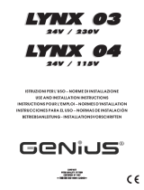 Genius LINX03 LINX04 Instrucciones de operación