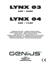 Genius LINX03 LINX04 Instrucciones de operación