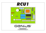 Genius RCU1 Instrucciones de operación