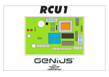 Genius RCU1 Instrucciones de operación