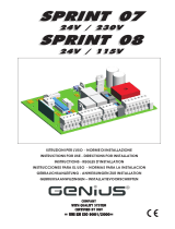 Genius SPRINT07 SPRINT08 Instrucciones de operación
