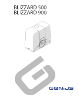 Genius Blizzard 500 900 Instrucciones de operación