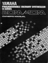 Yamaha CS-20M El manual del propietario