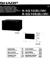 Sharp R-5G10 El manual del propietario