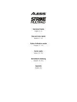 Alesis Strike MultiPad Guía de inicio rápido