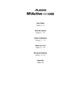 Alesis M1Active 330 USB Manual de usuario