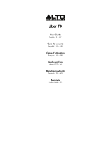 Alto Uber FX Manual de usuario