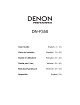 Denon DN-F350 Manual de usuario