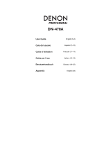 Denon Pro­fes­sionalDN-470A