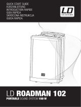 LD Systems Roadman 102 Guía de inicio rápido