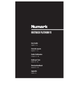 Numark MixTrack Platinum FX USB DJ Controller Manual de usuario