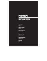 Numark Mixtrack Pro FX Manual de usuario