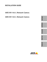 Axis M1143-L Manual de usuario