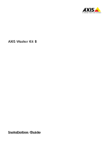 Axis Washer Kit B Manual de usuario