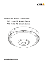 Axis P3717-PLE Manual de usuario