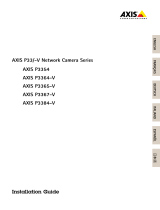Axis P3384-V Manual de usuario