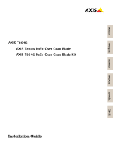 Axis T8646 Guía de instalación