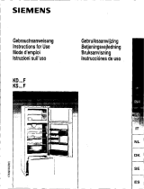 Siemens KS32F00GB/05 Manual de usuario