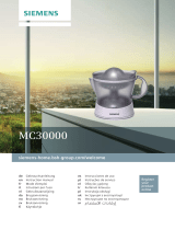 Siemens MC30000 Manual de usuario