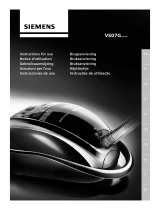 Siemens VS07GP1266/17 Manual de usuario