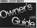 Yamaha DSR500 El manual del propietario