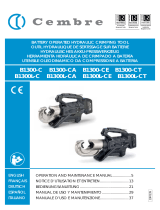 Cembre B1300-CE Manual de usuario