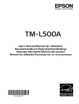 Epson TM-L500A Series Manual de usuario